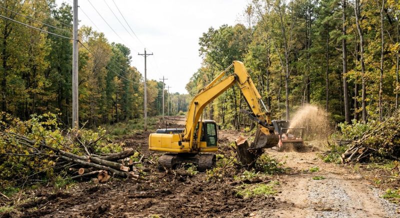 Pine Tree Clearing in Utah County, UT