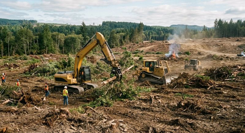 Commercial Land Clearing in Utah County, UT