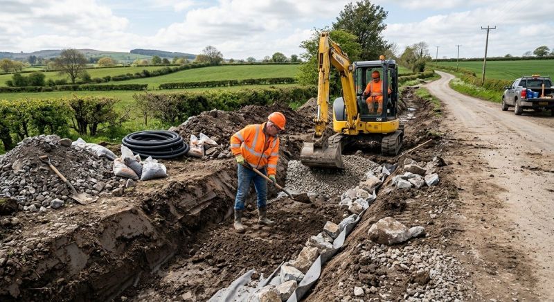 Ditch Repair in Houston, TX