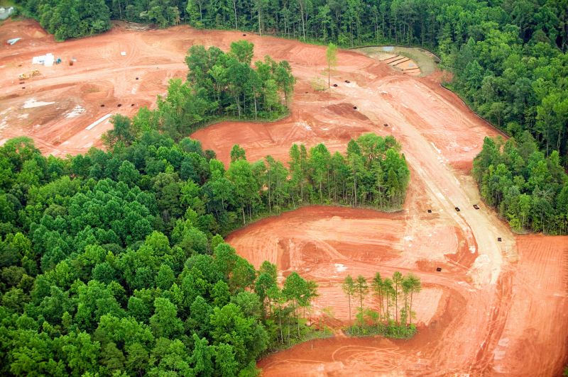 Easement Land Clearing in Cumming, GA