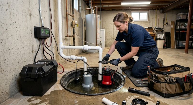 Ejector Pump Installation in Boston, MA
