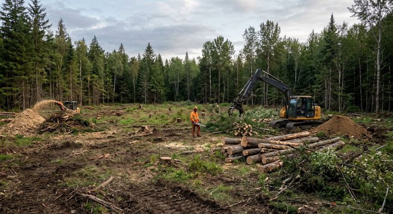 Slope Clearing in Cumming, GA