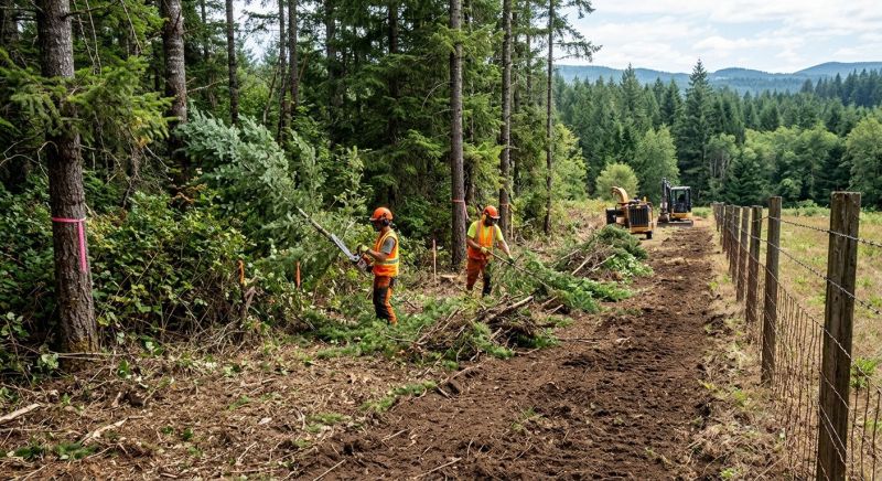 Trees Clearing in Utah County, UT